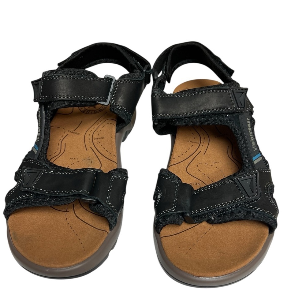 Visionreast Mens Athletic Open Toe Hiking Outdoor Non-slip Sandals 10